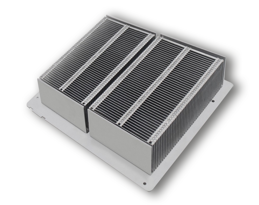 Faseendringsradiator i helaluminium